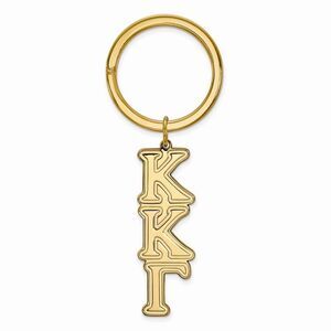 14K Plated Silver Kappa Kappa Gamma Key Chain
